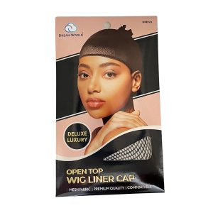 DREAM WORLD PRODUCTS Deluxe Wig Liner Cap Black - DRE123