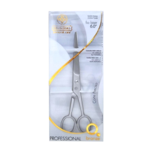 MUNDIAL PROFESSIONAL Professional Scissor 6" Serrated Bronze