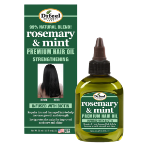 DIFEEL Elite Rosemary & Mint Infused Stimulating Hair Oil, 2oz - EL08-RMT20