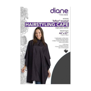 DIANE BEAUTY Styling Nylon Cape, Black - DTA020