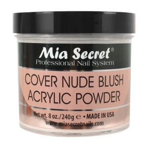 MIA SECRET Cover Nude Blush Acrylic Powder, 8oz - PL450-CM