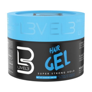 L3VEL3 Super Strong Hair Styling Gel, 8.45oz - 12 Counts - 100501