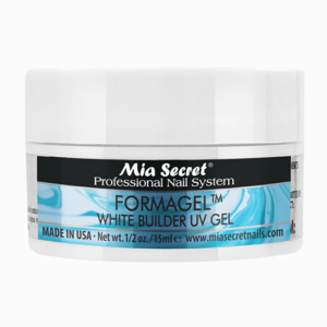 MIA SECRET FormaGel White Builder UV Gel, 0.5oz - BG-W05
