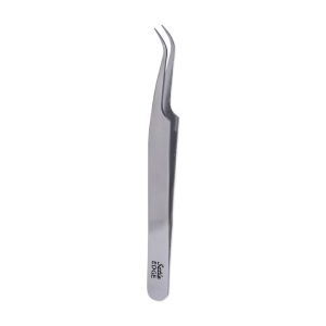 SATIN EDGE SPA TOOLS Curved Tip Tweezer, 4 3/4" - SE-2114