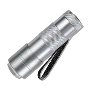 DAISY DND UV-LED Flash Lamp For Gel Tips, Diamonds, Gel Line Art, Silver - SLL01