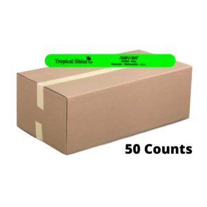 TROPICAL SHINE Washable Disinfectable Flash & Files Neon Fine File 240, 7.5" 50 Counts - PK707902