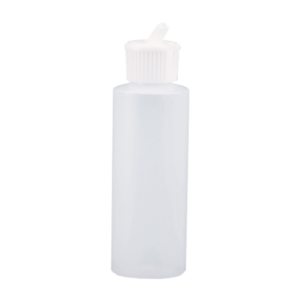 TOLCO CORPORATION Flip Top Cylinder Bottle, 4oz - 300260