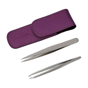 TWEEZERMAN Petite Tweeze Set Black - 4048-BR