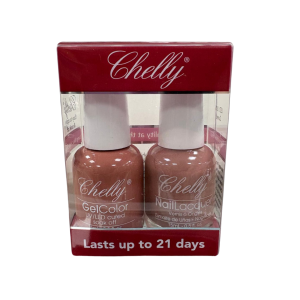 CHELLY Duo GelColor UV/LED Cured Soak OFF and NAIL Lacquer - 155