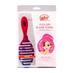 WET BRUSH Flex Dry & Hair Towel
