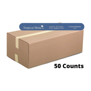 TROPICAL SHINE Washable Disinfectable Medium Blue File 220/320, 8.5" 50 Counts - PK707332