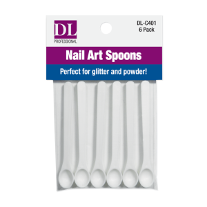 DL PROFESSIONAL Nail Art Spoons 6pk - DL-C401