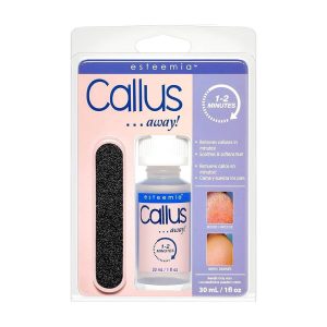 ESTEEMIA Callus Away With File Clamshell 1oz
