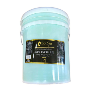 FOOT SPA Aloe Scrub Gel Step 4, 5 Gallons - 02503