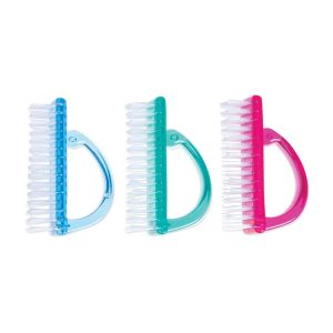 DL PRO Translucent Nail Brush Item #DL - C77 - Black Grit Buffer Black Gray 100/180