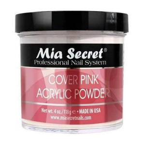 MIA SECRET Cover Pink Acrylic Powder, 4oz - PL440-CP