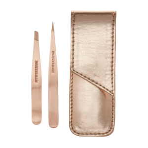 TWEEZERMAN Petite Tweeze Set Pink Case - 4048-RSGR