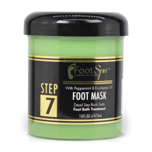 FOOT SPA Foot Mask Mint Step 7, 16oz - 02017