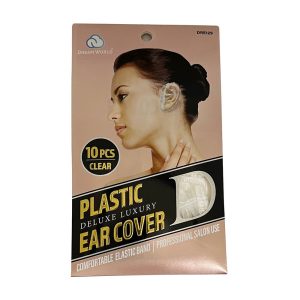 DREAM WORLD PRODUCTS Deluxe Clear Plastic Ear Cover 10 Pcs - DRE129