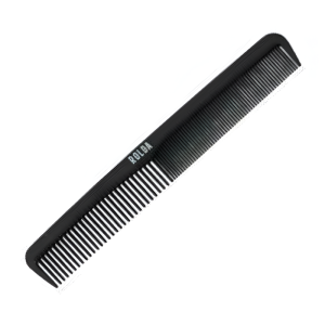 ROLDA Barber Comb 7"- Black CFC - 71239BLACK