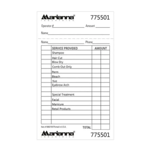 MARIANNA BEAUTY Deluxe Check Pad, Count - 08821W