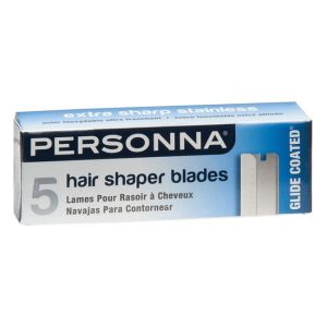 PERSONNA BLADES Hair Shapping Razor Flare 2 Guards + 5 free Blades - BP9200X