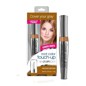 COVER YOUR GRAY Waterproof Root Color Touch-Up Medium Brown - IRE0202IG