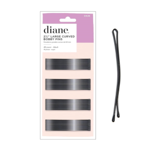DIANE BEAUTY Large Bobby Pins Black 2.5", 40 Pk - D458