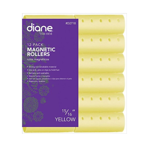 DIANE BEAUTY Magnetic Roller Yellow, 15/16"- D2718