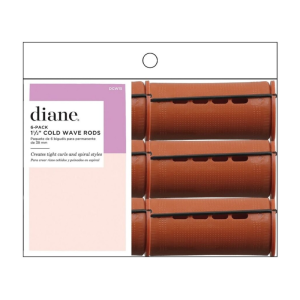 DIANE BEAUTY Cold Wave Rods, Brown 6 Pk - DCW15