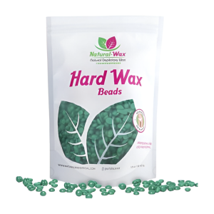 NATURAL WAX Green Hard Wax Beans, 16oz