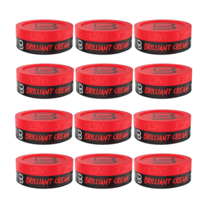 L3VEL3 Brilliant Cream Hold, 150ml - 12 Counts Vibrant - 100515