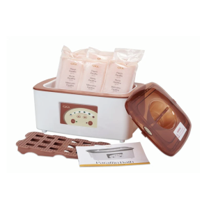 GIGI SPA Digital Paraffin Bath With 6 lbs of Peach Paraffin
