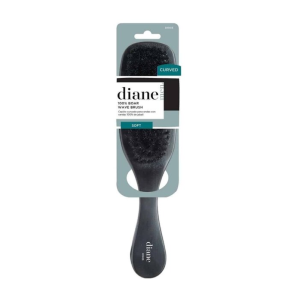 DIANE BEAUTY 100% Soft Boar Curved Wave Brown - D1005