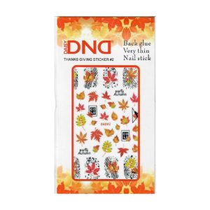 DAISY DND Nail Stickers Thanks Giving Sticker #2