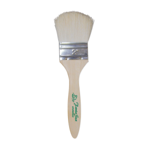 FANTASEA COSMETICS Long Handle Body Brush Applicator 2" Wool - FSC254