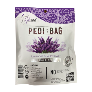 SPA REDI Detox Pedi In a Bag 4-Step System Lavender & Wildflower, 7oz - 10033