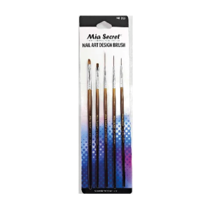 MIA SECRET 5 PCS Nail ART Design Brush Set - NB-DS3
