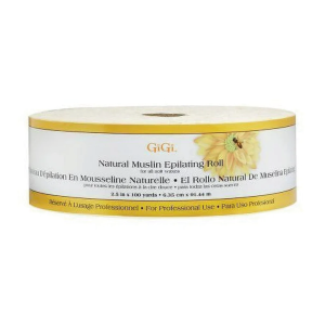 GIGI SPA Natural Muslin Roll, 2.5Inch x 100 Yards