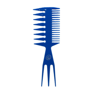 ROLDA Multi-Style Barber Fish Comb - Blue PP - 75039BL