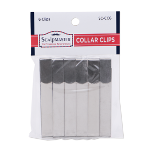 SCALPMASTER Collar Clips 6 Clips - SC-CC6