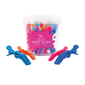 COLORTRAK Rubberized Croc Clips Bucket - 7044
