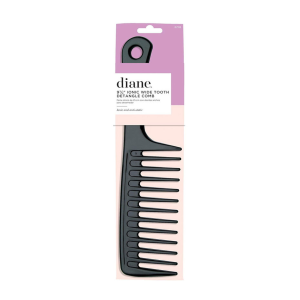 DIANE BEAUTY Pin Tail Black Comb, 8" - D41