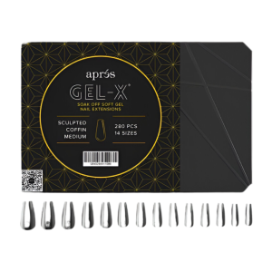 APRES Sculpted Coffin Medium 280PCS