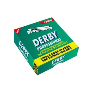 DERBY PROFESSIONAL Single Edge Razor, 100 Count - Box