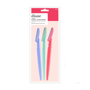 DIANE BEAUTY Facial Hair Trimmer, 3 Pk - D220