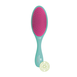 OLIVIA GARDEN OG Brush Recycled Plastic Detangler Fine-Medium - Turquoise - OGD-F06