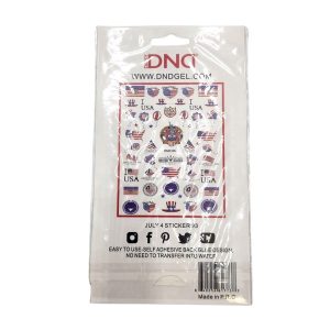 DAISY DND Nail Stickers JULY 4 #3
