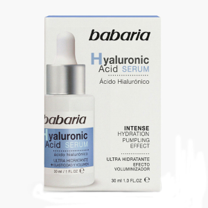 BABARIA Hyaluronic Acid Serum - Intensive Hydration, 1oz