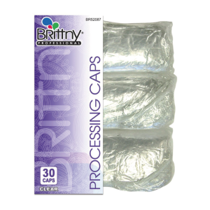 BRITTNY PROFESSIONAL Processing Caps, 30 Clear - BR52087